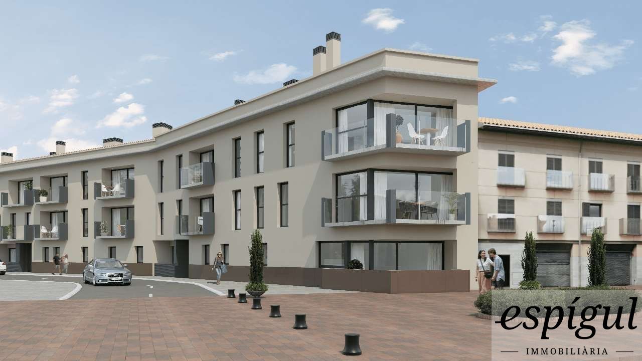 Newly built flats in Fornells de la Selva