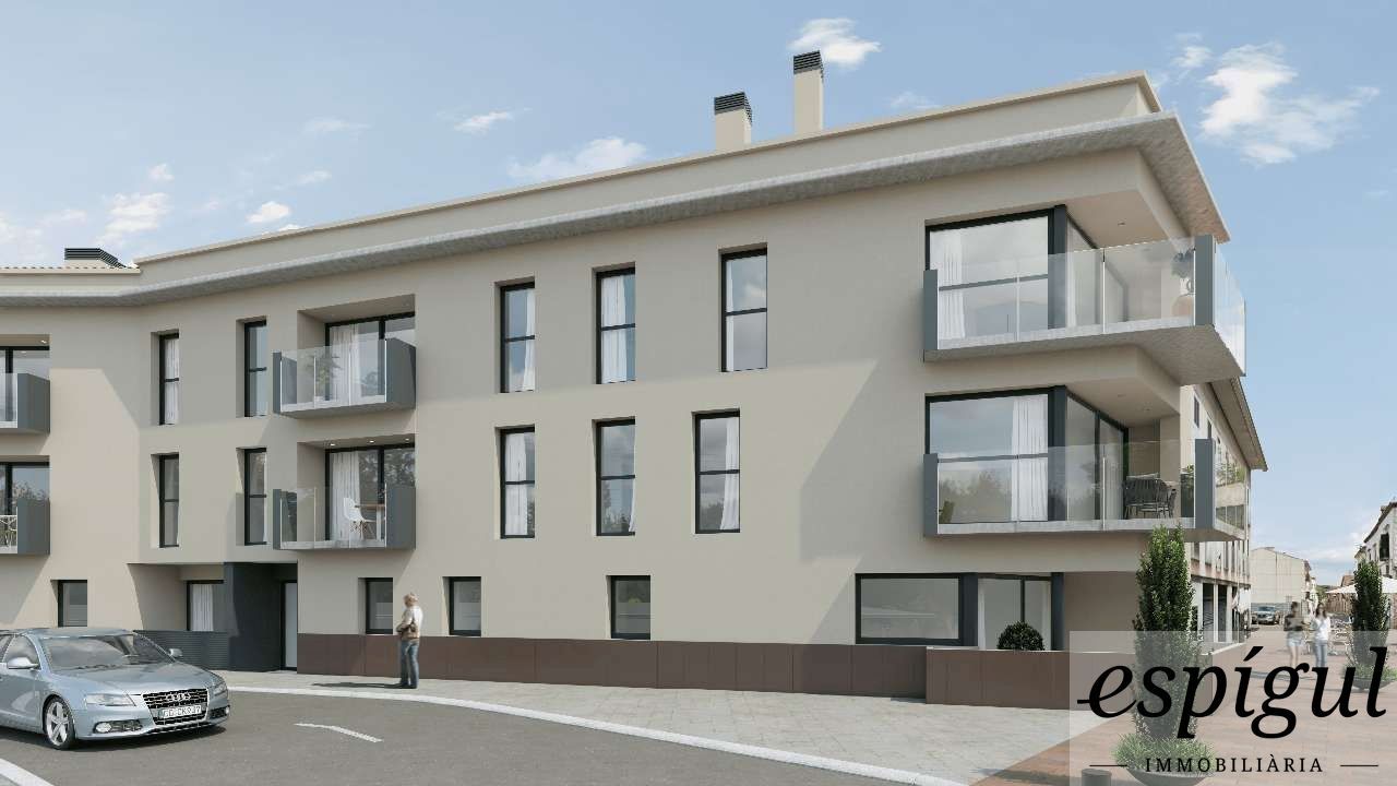 Newly built flats in Fornells de la Selva