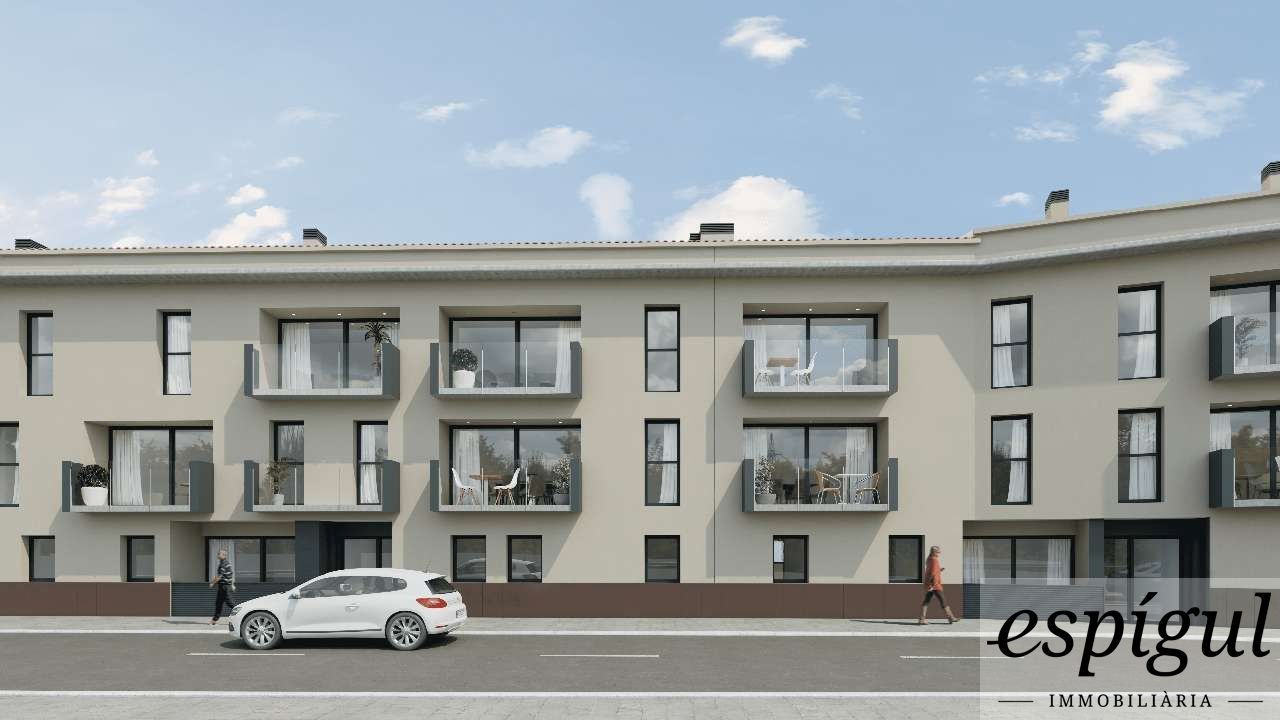 Newly built flats in Fornells de la Selva
