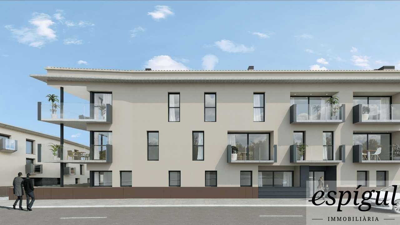 Newly built flats in Fornells de la Selva