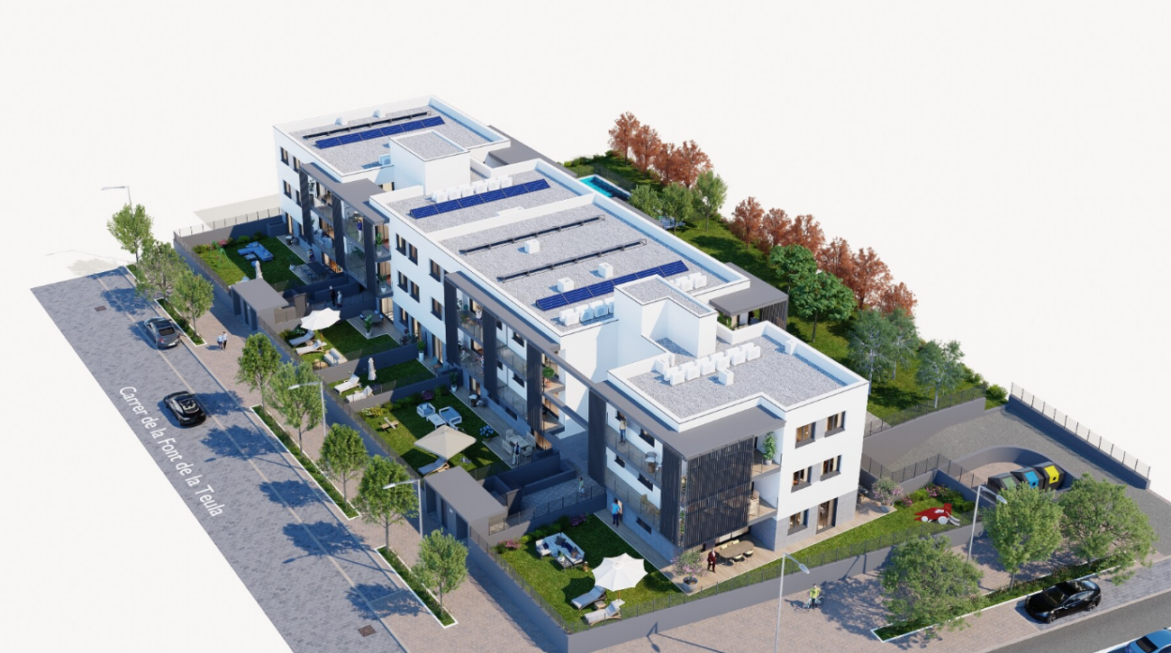 New construction flats in Domeny – Girona