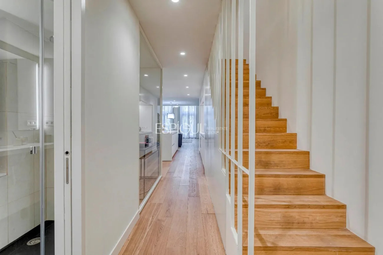 Fantastische Maisonette-Wohnung mit exklusivem Garten neben dem Paseo de Gracia