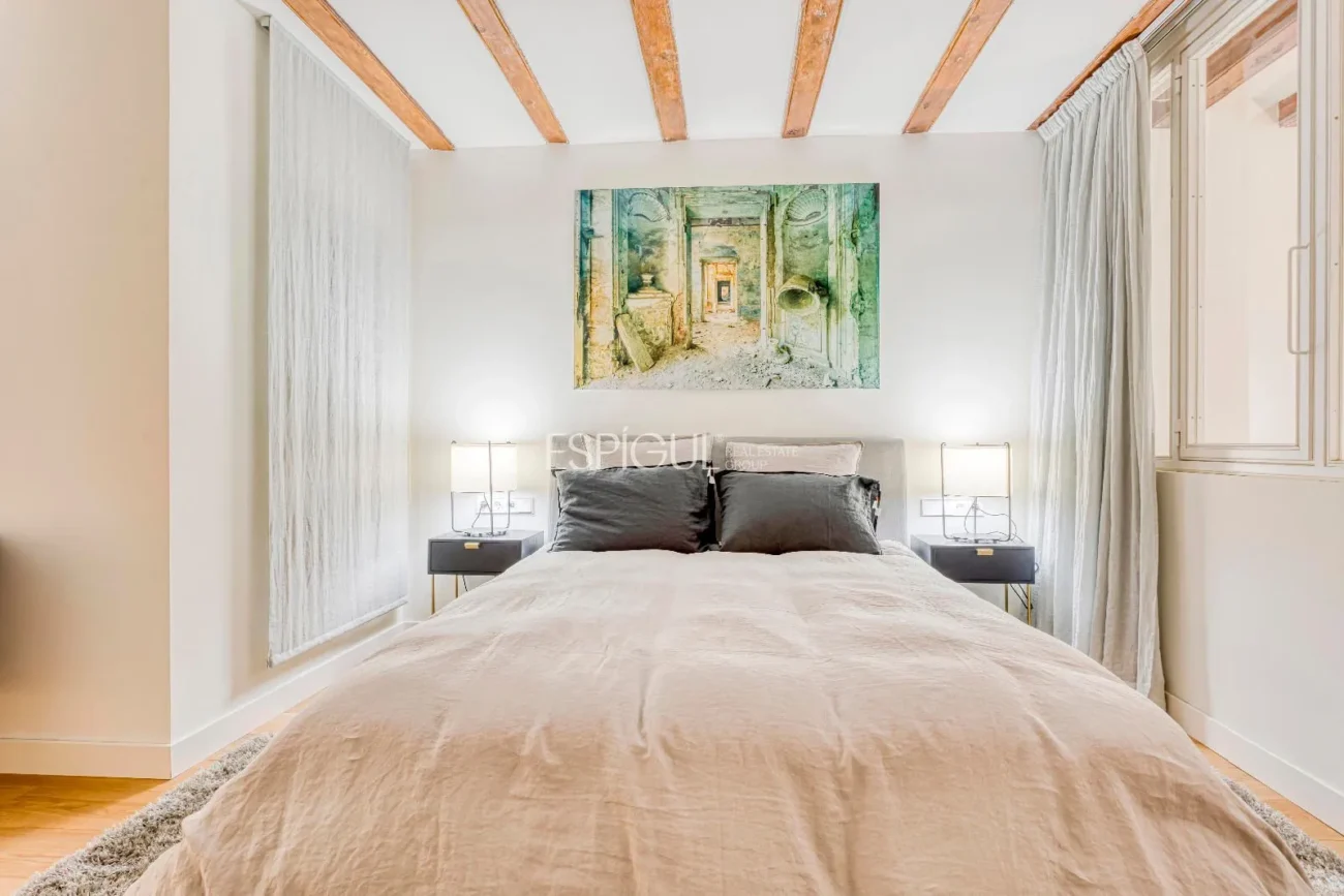 Fantastische Maisonette-Wohnung mit exklusivem Garten neben dem Paseo de Gracia