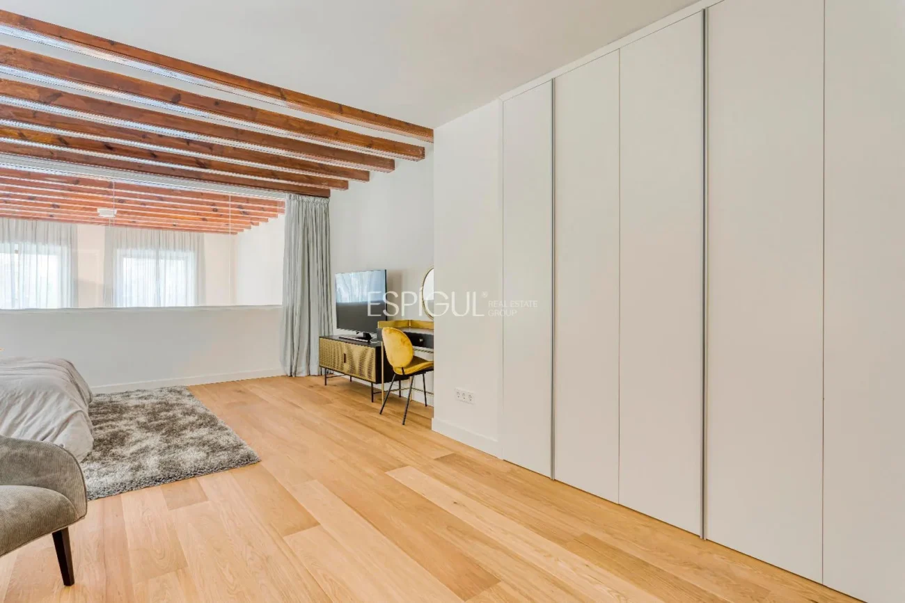 Fantastische Maisonette-Wohnung mit exklusivem Garten neben dem Paseo de Gracia