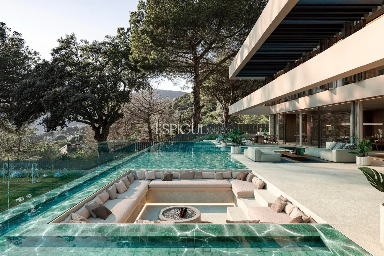 Villa de luxe exclusive à Supermaresme : élégance, confort et intimité dans un environnement unique