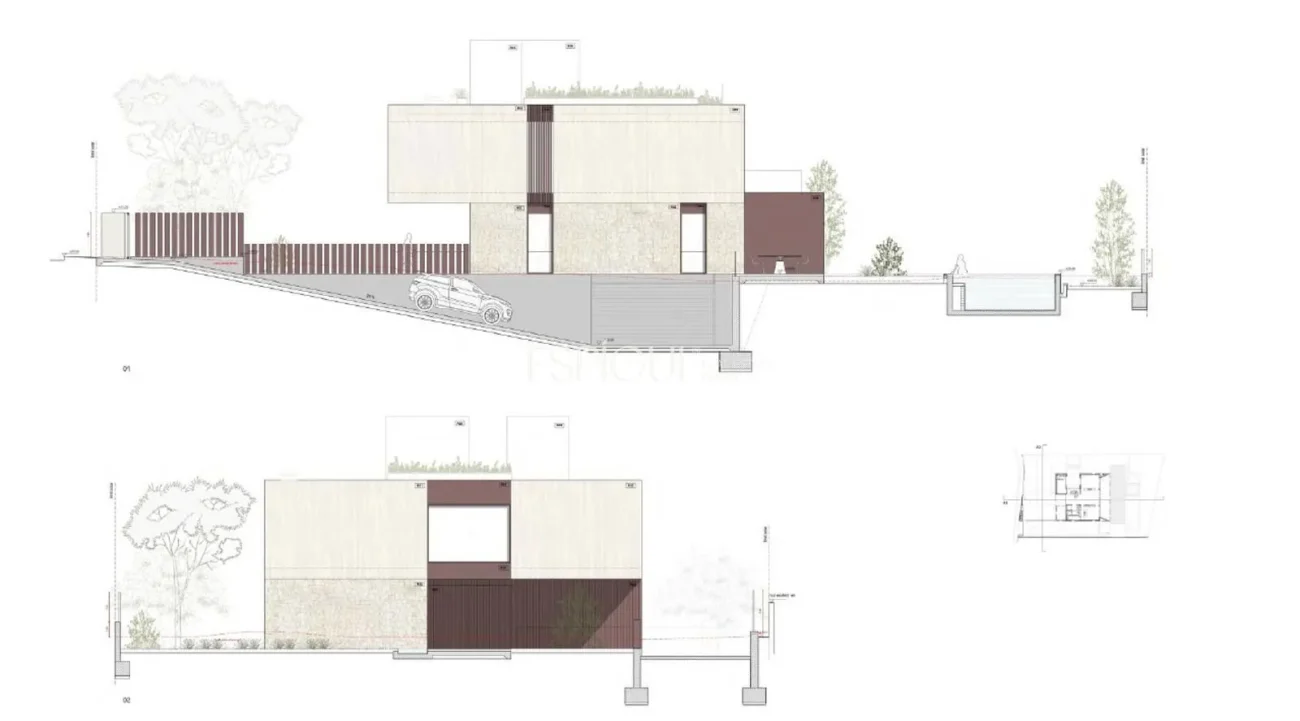 A Property where Architectural Perfection and Modernity Come Together