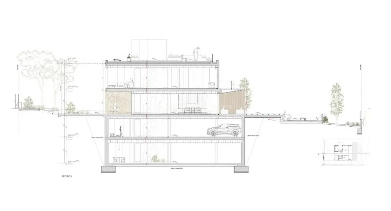 A Property where Architectural Perfection and Modernity Come Together
