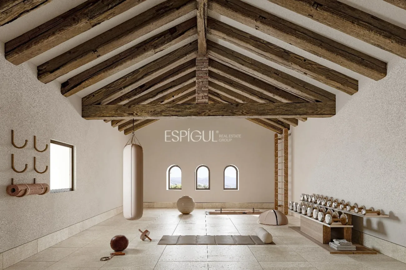 Luxuriöses Landhaus in Esplugues: perfekte Verschmelzung von Geschichte und modernem Design