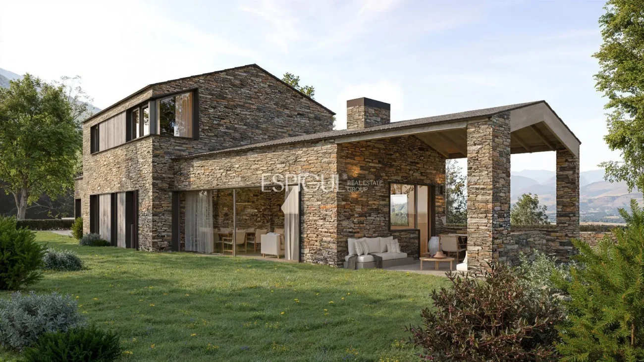 New Exclusive Development of 5 Detached Houses in Urús, Cerdanya
