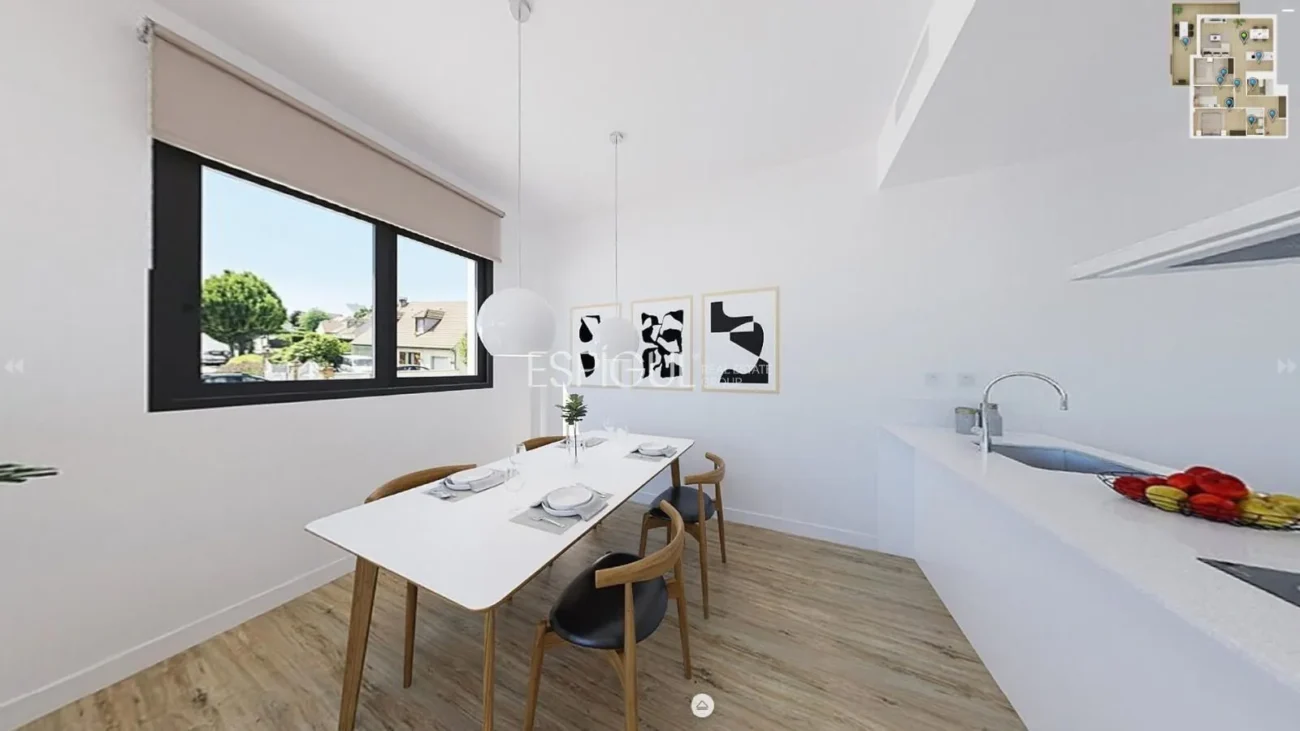 Rez-de-chaussée avec terrasse et jardin à Sarrià de Ter – Nouvelle construction