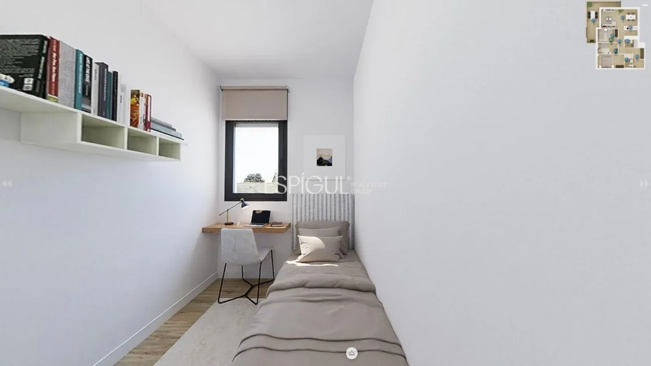 Rez-de-chaussée avec terrasse et jardin à Sarrià de Ter – Nouvelle construction