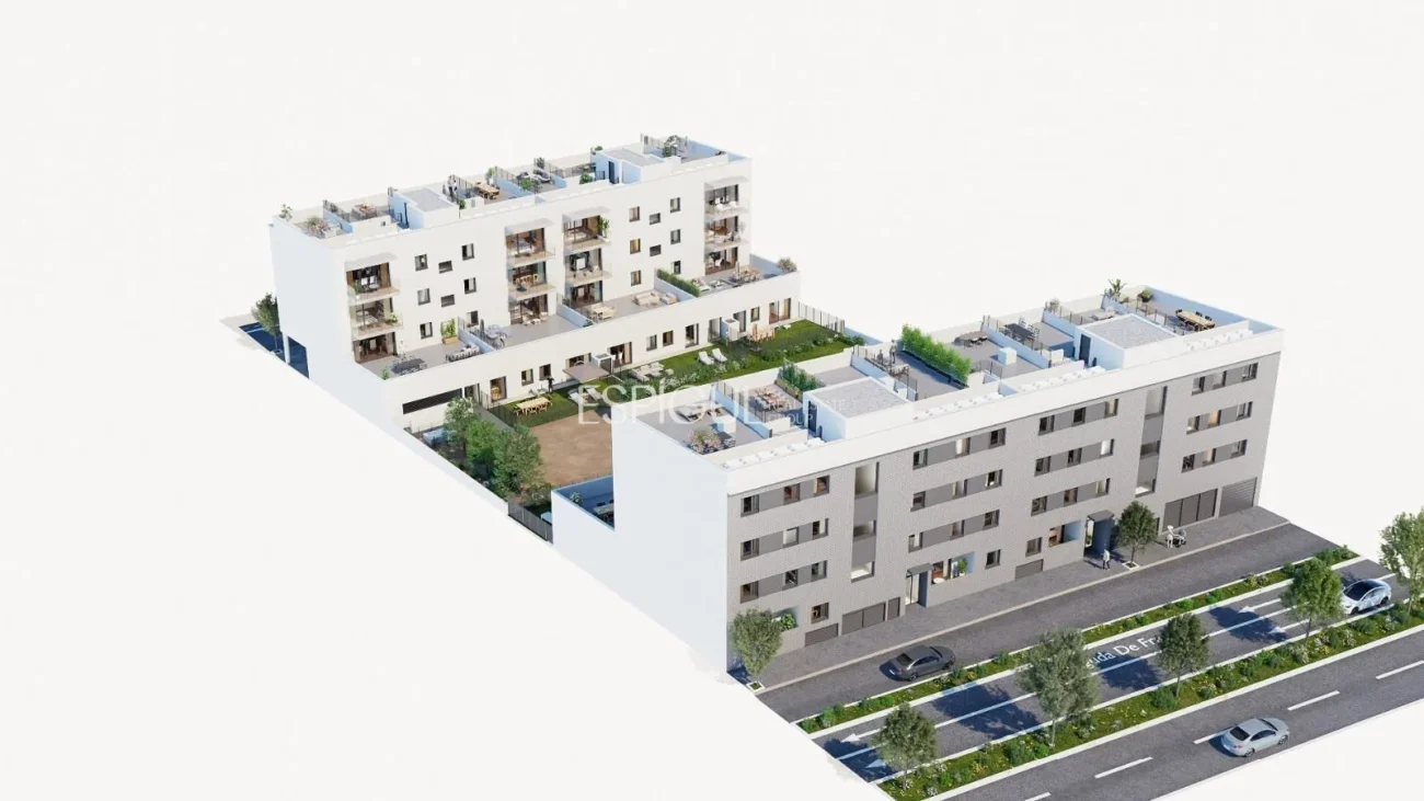 Rez-de-chaussée avec terrasse et jardin à Sarrià de Ter – Nouvelle construction