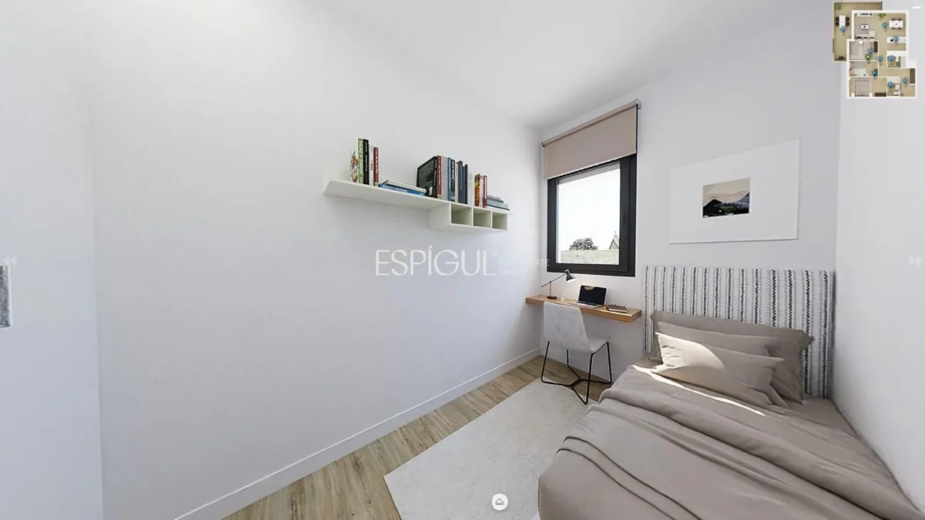 Rez-de-chaussée avec terrasse et jardin à Sarrià de Ter – Nouvelle construction