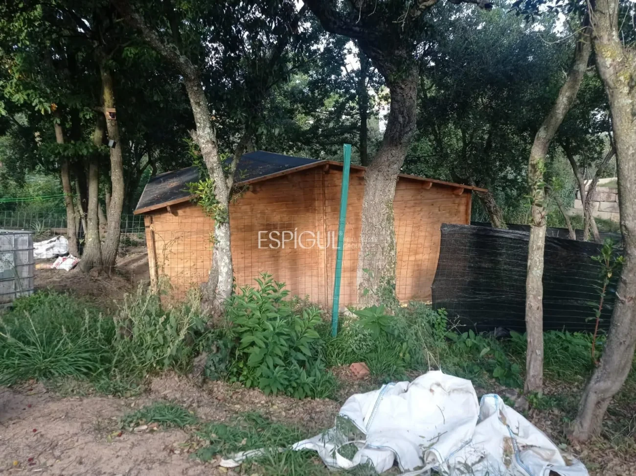 Plot and Wooden House in Can Fornaca De Riudarenes