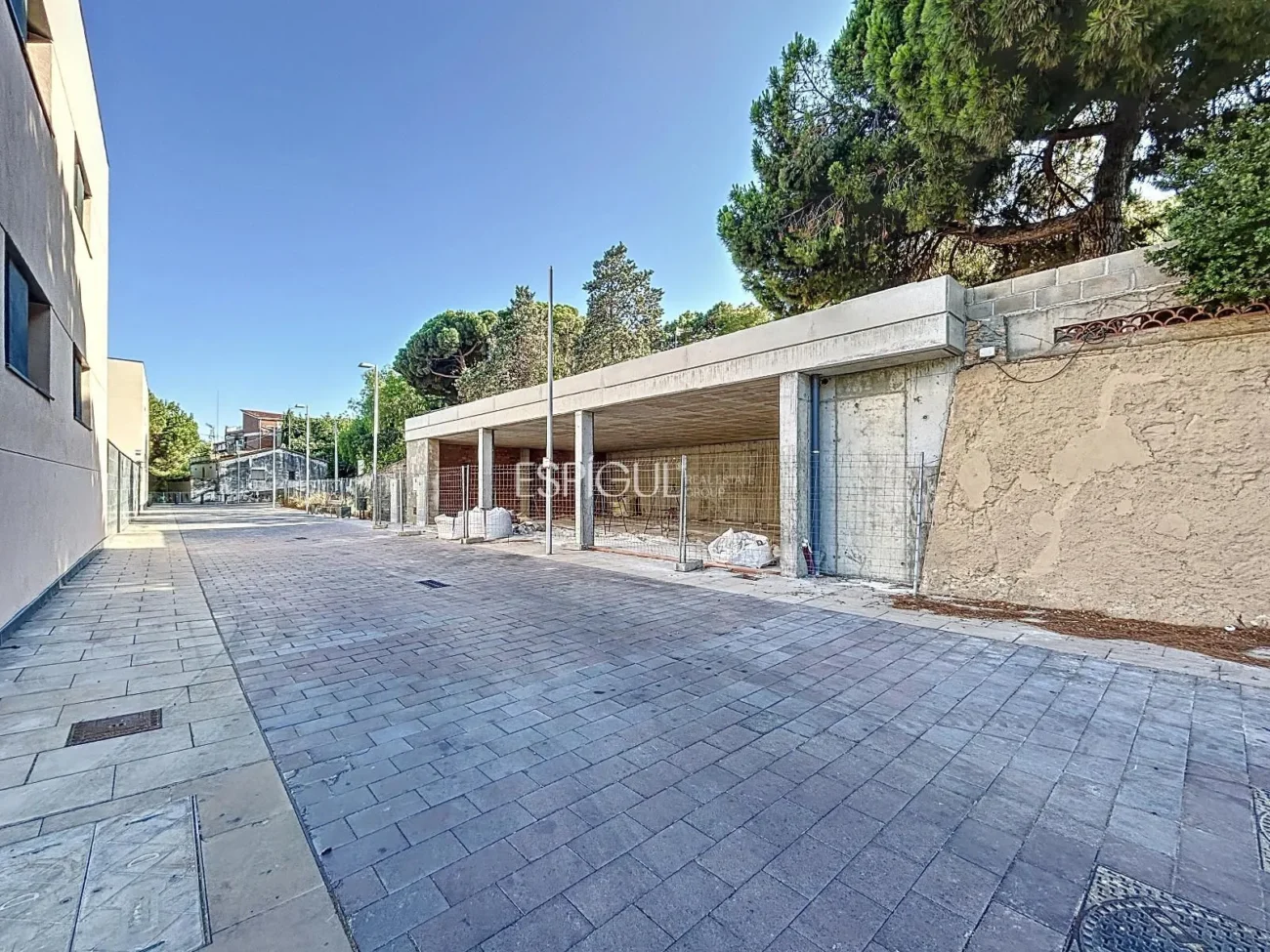 Ampli local al centre de Teià.