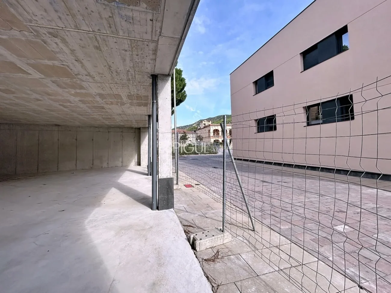 Ampli local al centre de Teià.
