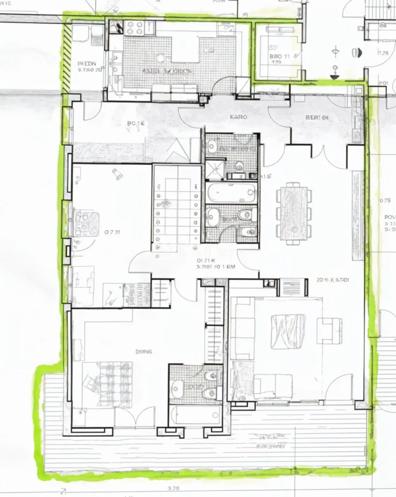 Attique en duplex à rénover à vendre à Eixample