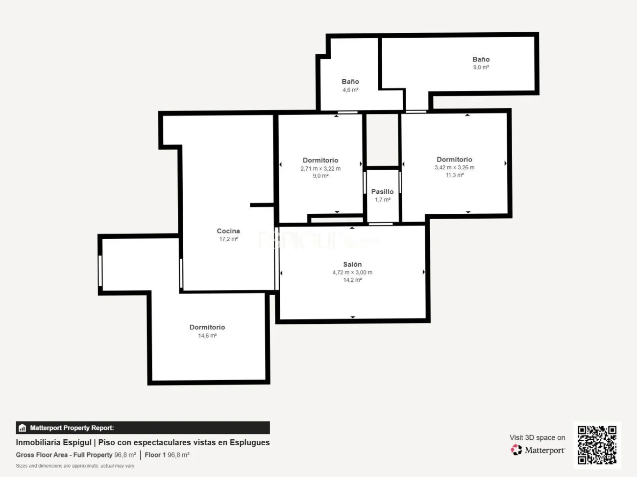 Ático en venta en Finestrelles, Esplugues de Llobregat