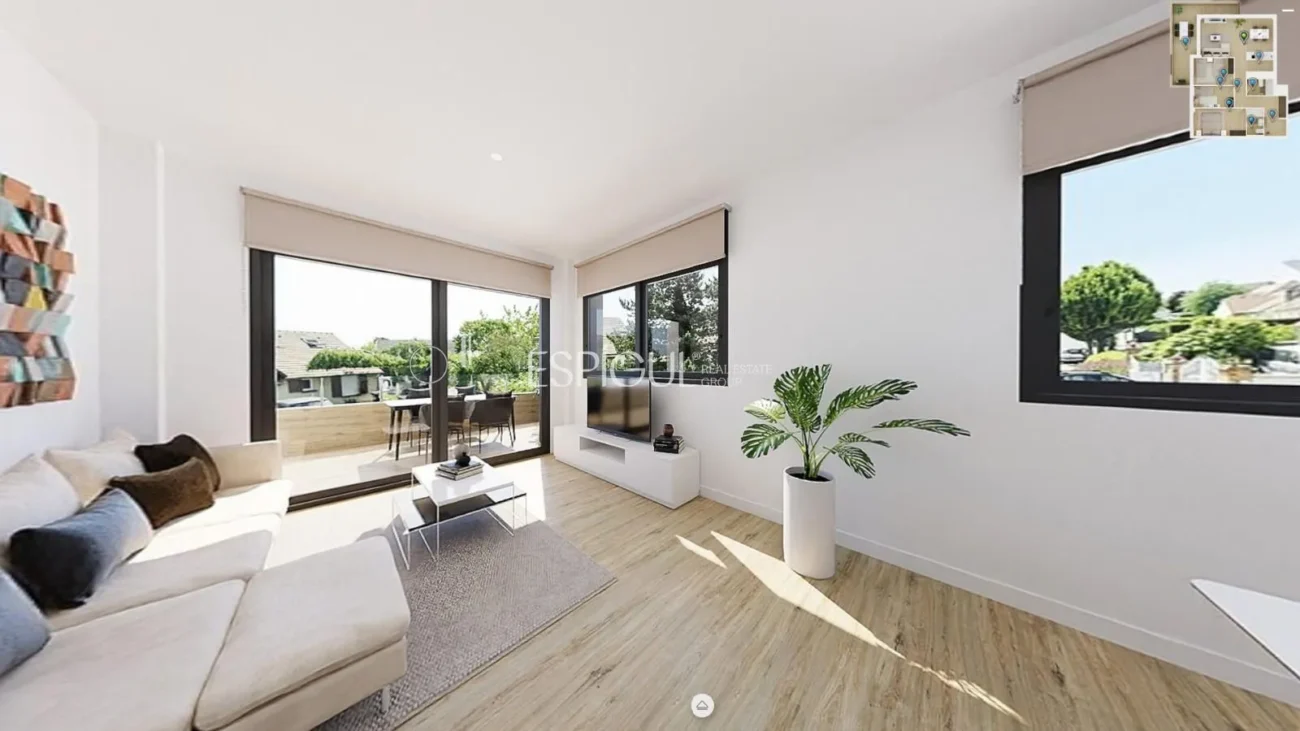 Neue Erdgeschosswohnung mit großem Garten – Terrasses de Vilablareix