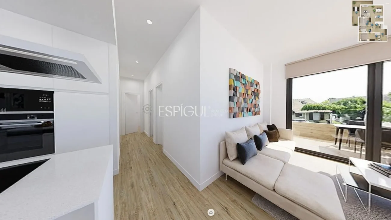 Neue Erdgeschosswohnung mit großem Garten – Terrasses de Vilablareix