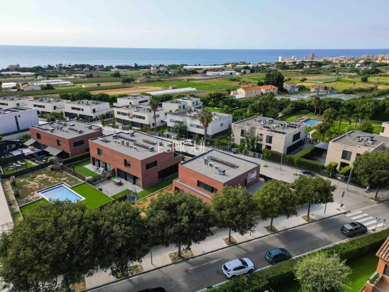 Maison exclusive de nouvelle construction avec piscine privée à louer à Can Quirze, Mataró