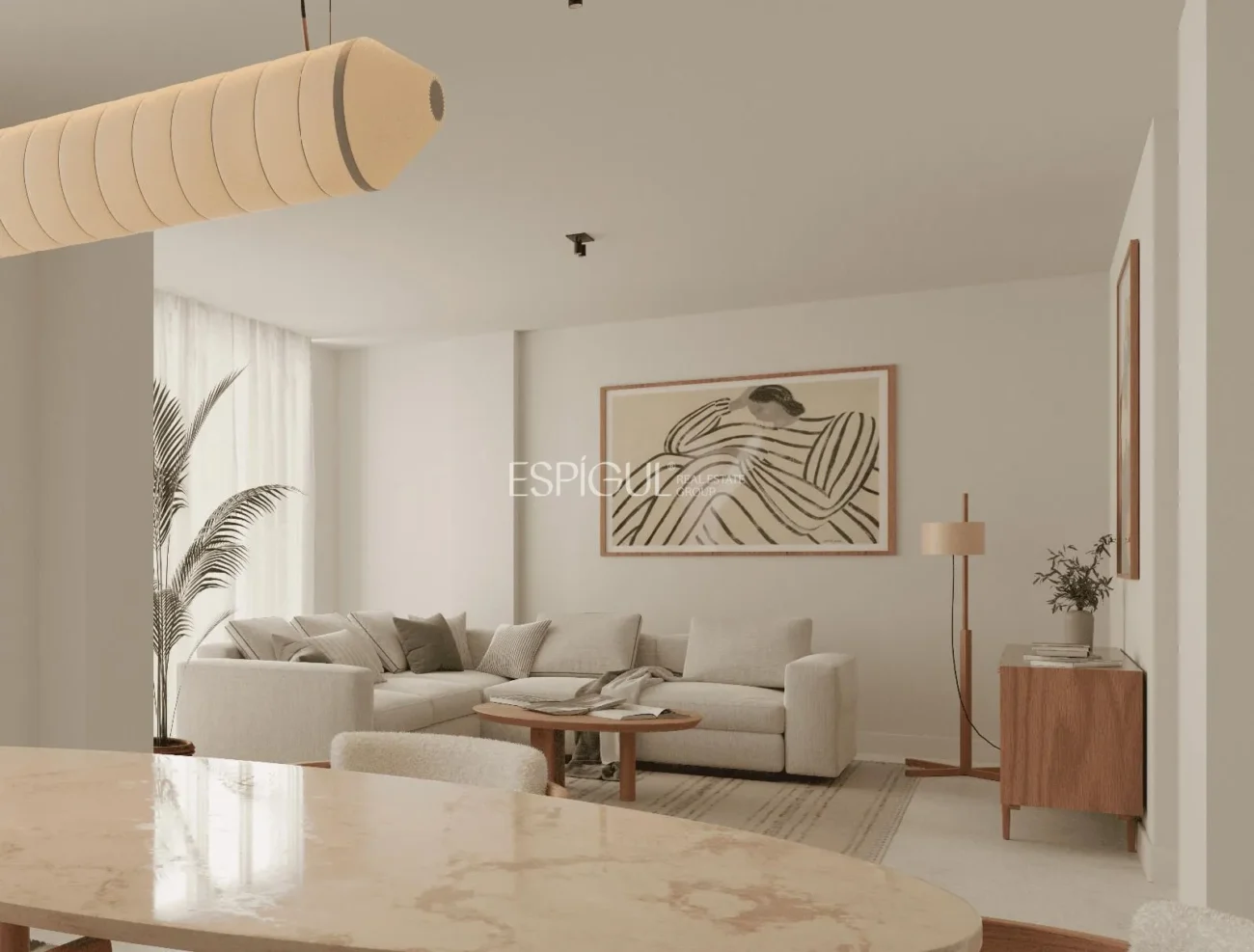 Pis exclusiu d’obra nova amb 104 m² d’espai exterior a Sant Gervasi-Galvany