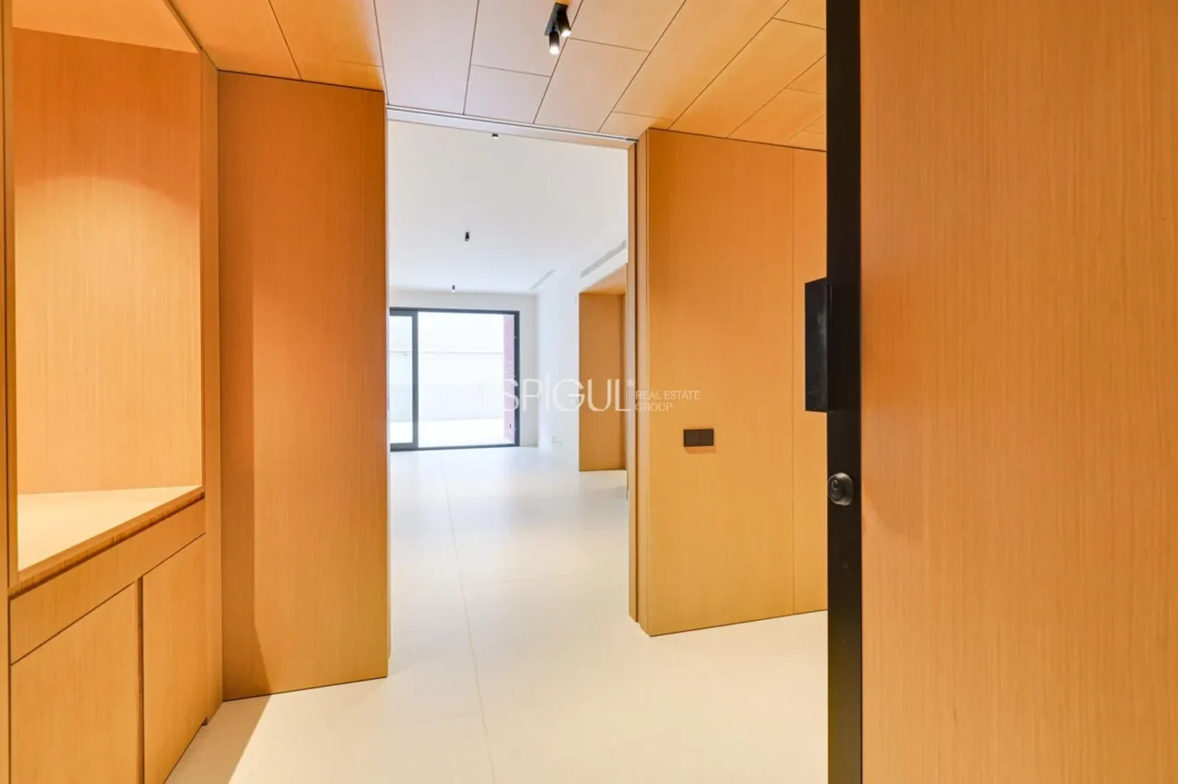 Pis exclusiu d’obra nova amb 104 m² d’espai exterior a Sant Gervasi-Galvany