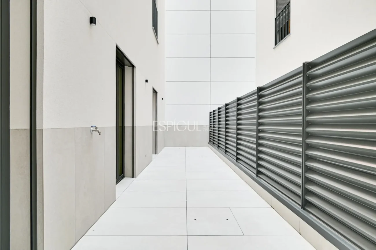 Pis exclusiu d’obra nova amb 104 m² d’espai exterior a Sant Gervasi-Galvany