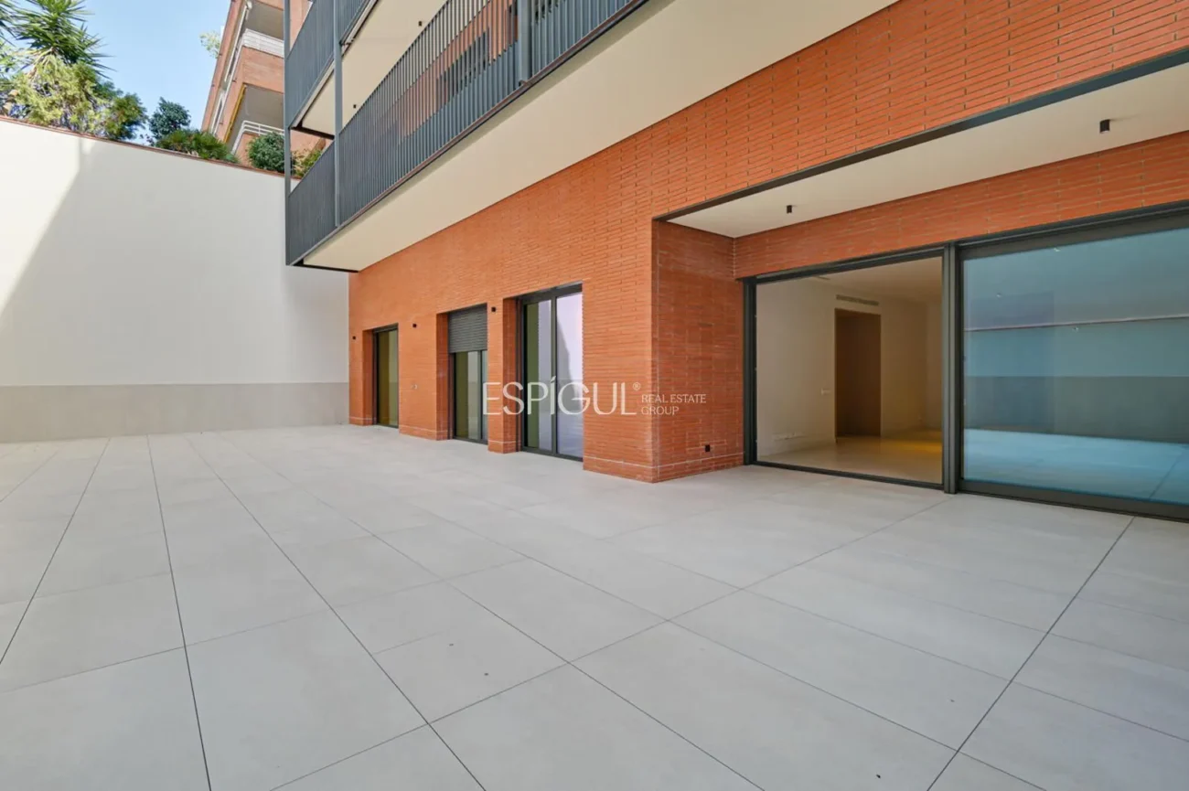 Pis exclusiu d’obra nova amb 104 m² d’espai exterior a Sant Gervasi-Galvany