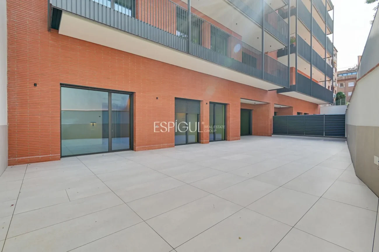 Pis exclusiu d’obra nova amb 104 m² d’espai exterior a Sant Gervasi-Galvany