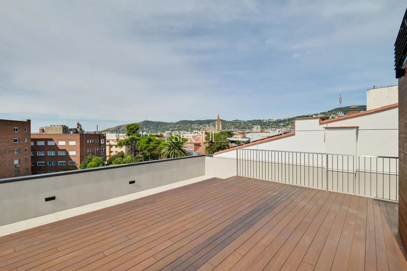 Exclusiu pis d’obra nova amb terrassa de 26 m² a Sant Gervasi-Galvany