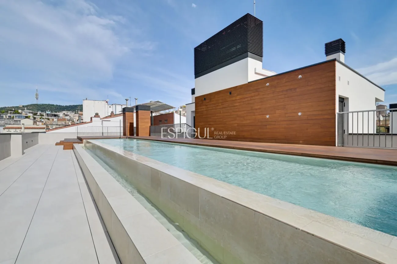 Exclusiu pis d’obra nova amb terrassa de 26 m² a Sant Gervasi-Galvany