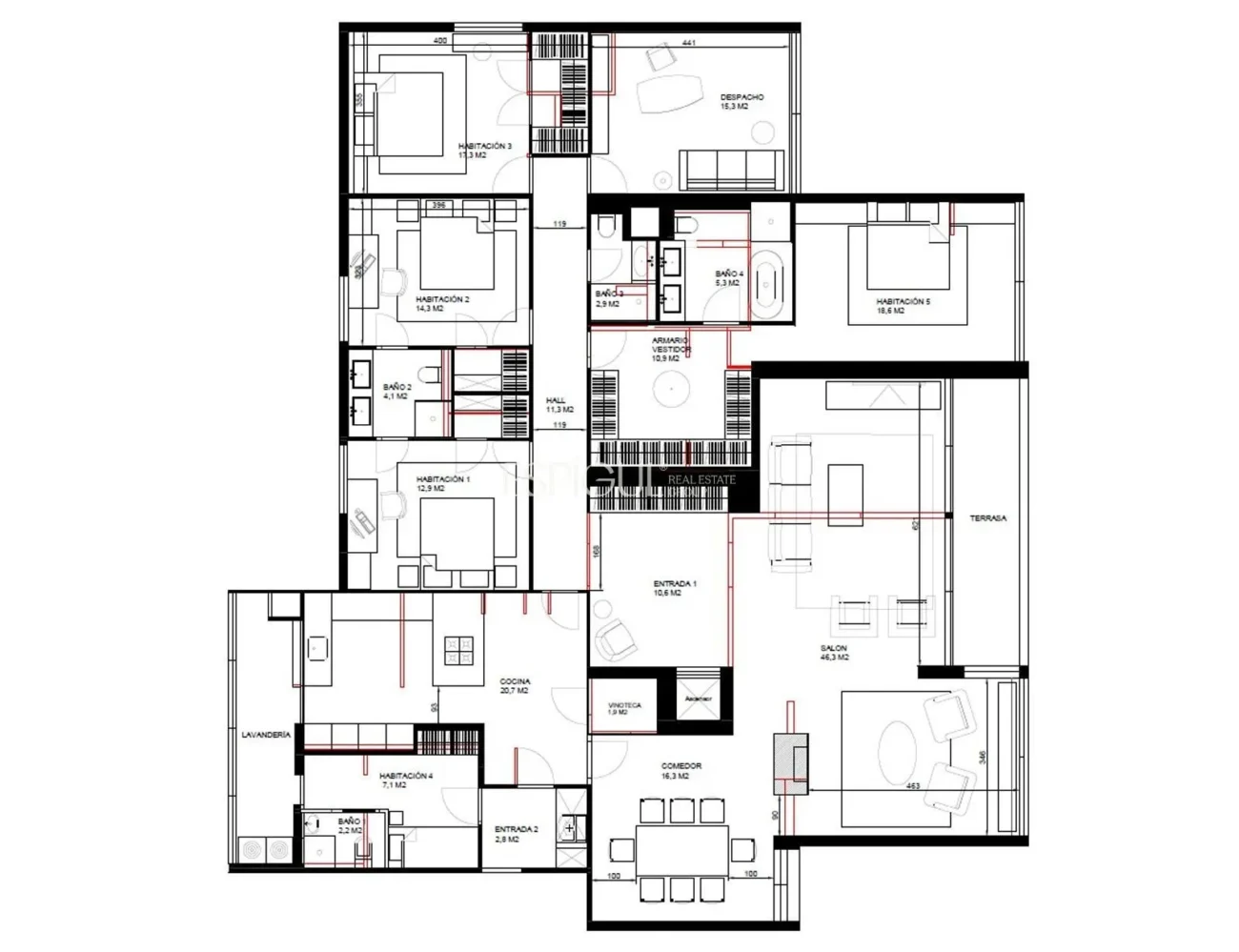 Exclusivo piso en venta en Jardí de Tòquio, Pedralbes