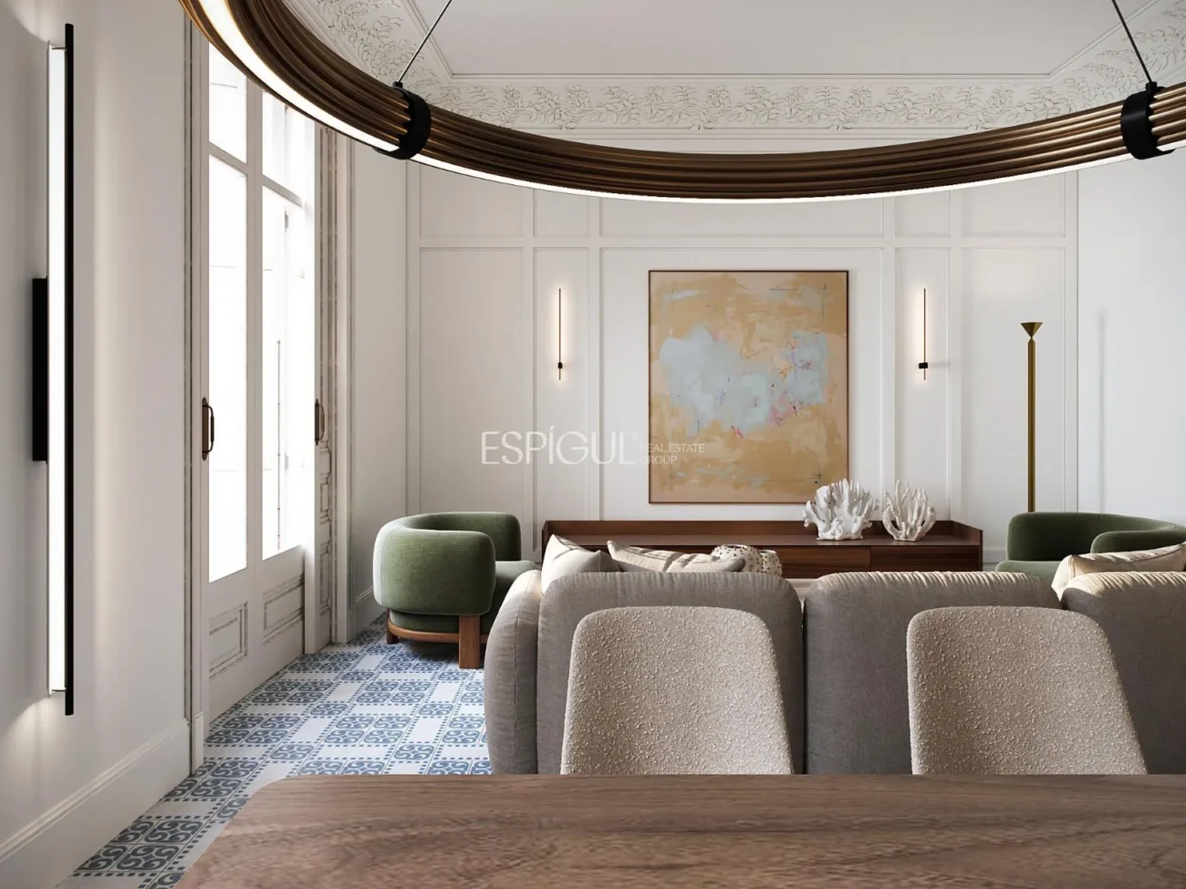 Exklusive Wohnung zum Verkauf am Paseo de Gracia, Barcelona