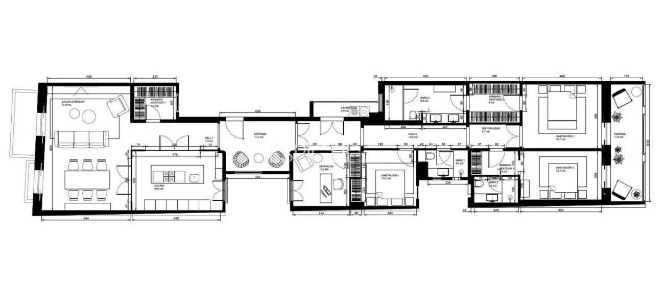 Exklusive Wohnung zum Verkauf am Paseo de Gracia, Barcelona