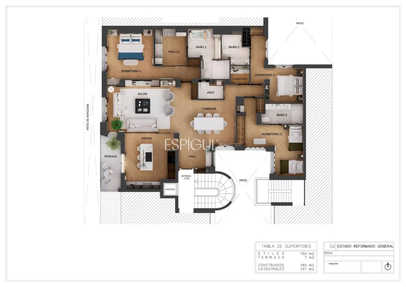Makellose Wohnung mit Balkon in Diego de León, Stadtteil Salamanca