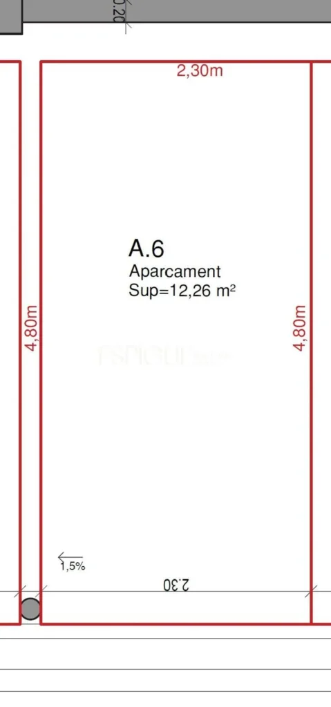 Place de parking au rez-de-chaussée à Gérone – Químics
