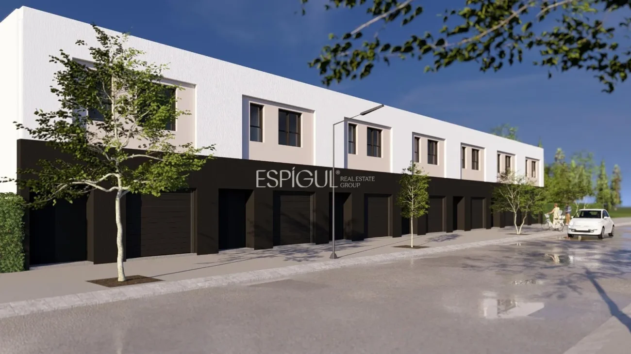 Neubauprojekt mit 7 Reihenhäusern in Sils