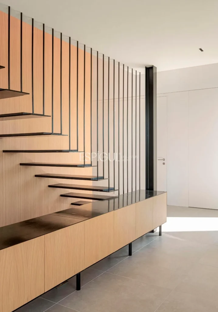 Contemporary Design Residence in Teià with a Pool and Private Garden.