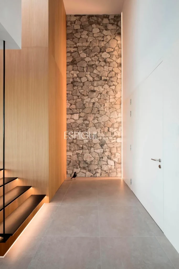 Contemporary Design Residence in Teià with a Pool and Private Garden.