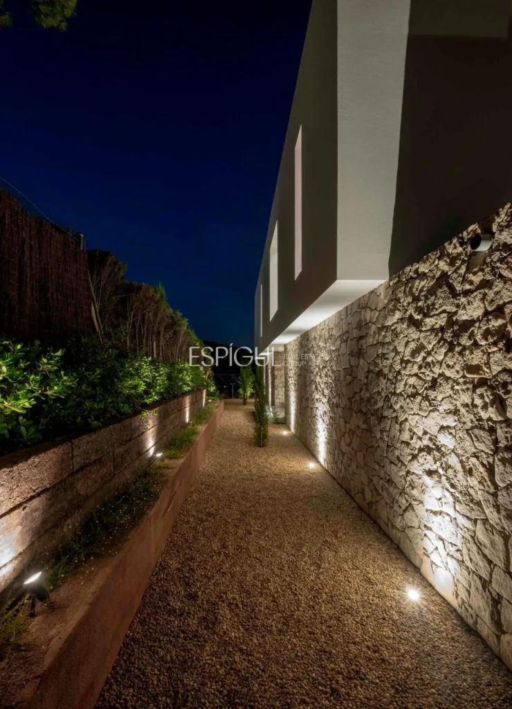 Contemporary Design Residence in Teià with a Pool and Private Garden.