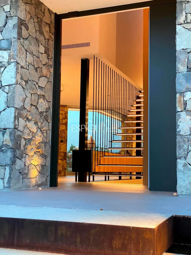 Contemporary Design Residence in Teià with a Pool and Private Garden.