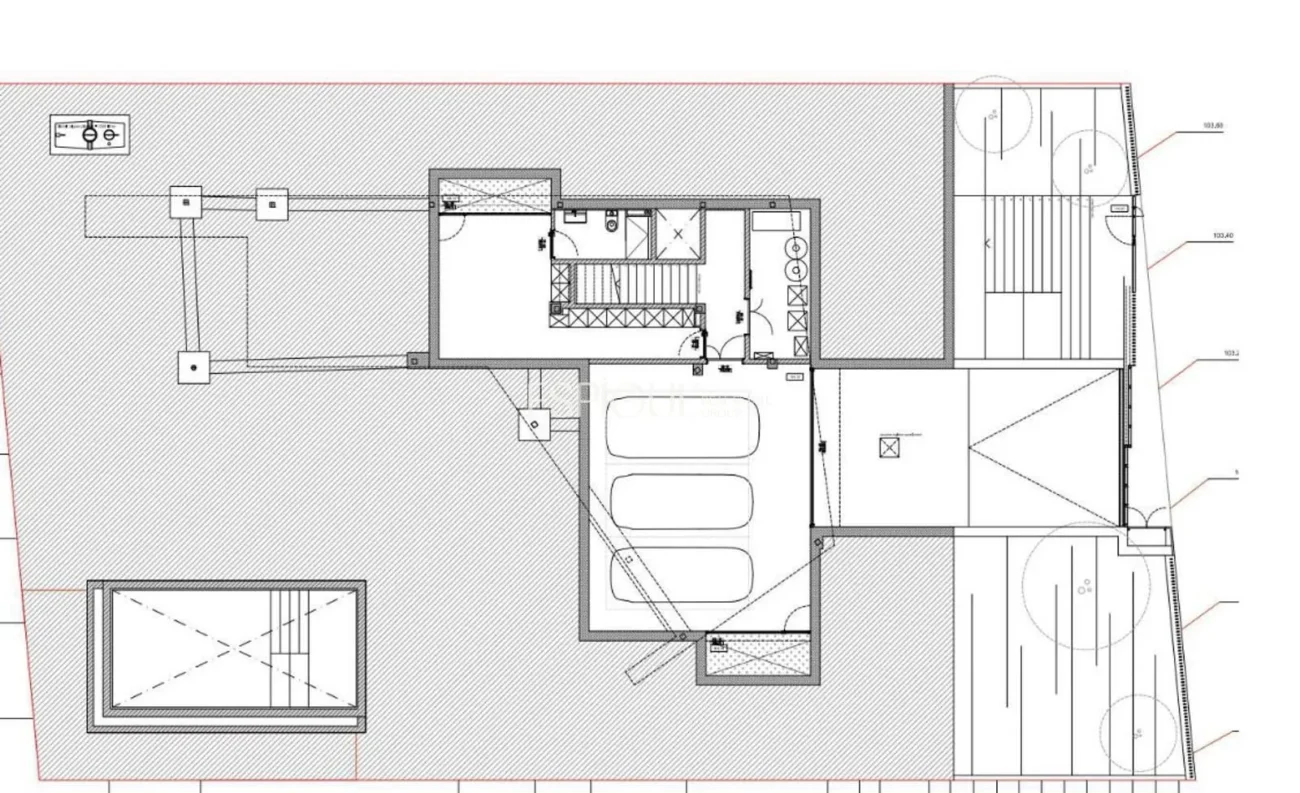 Contemporary Design Residence in Teià with a Pool and Private Garden.