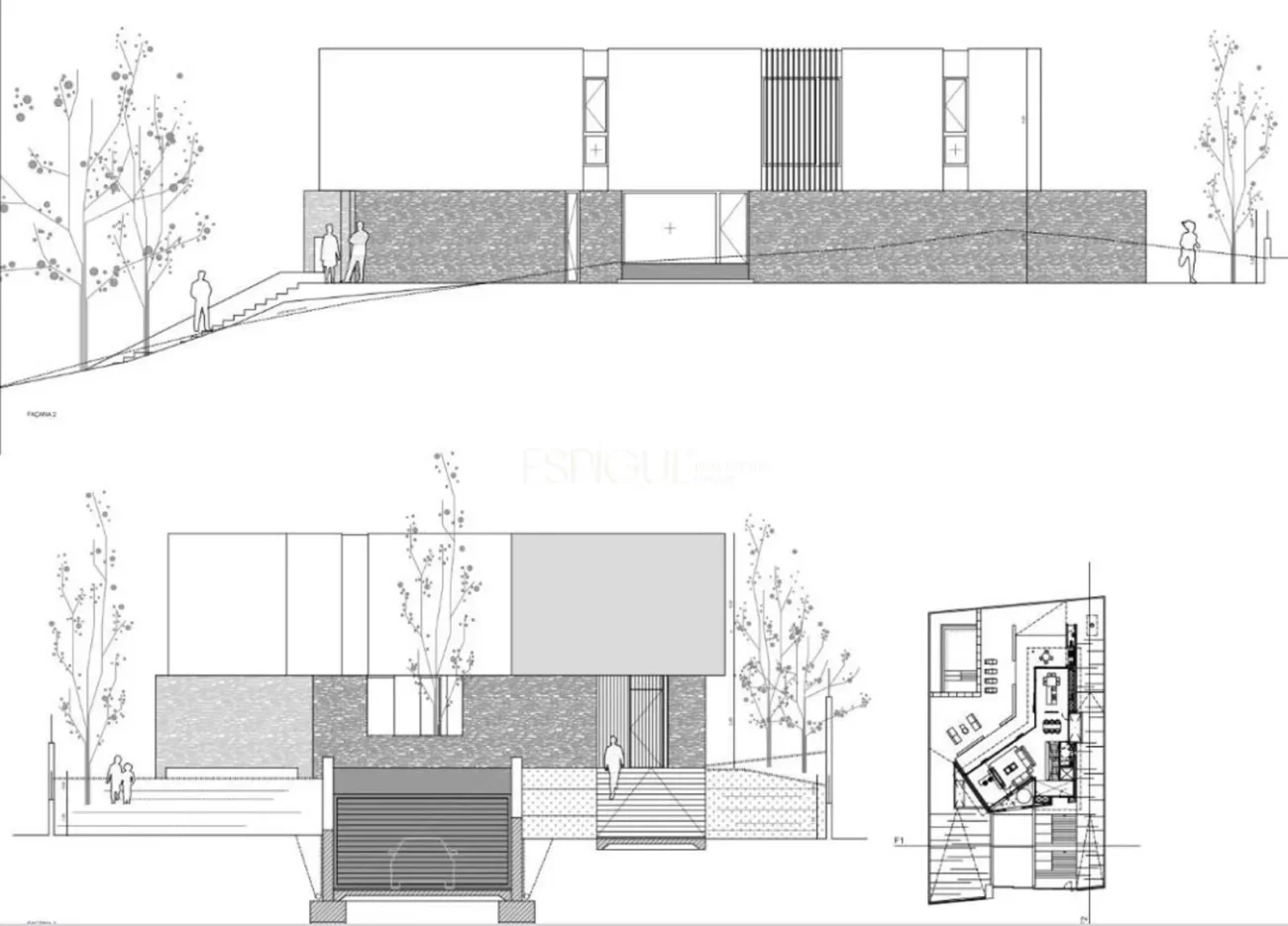 Contemporary Design Residence in Teià with a Pool and Private Garden.