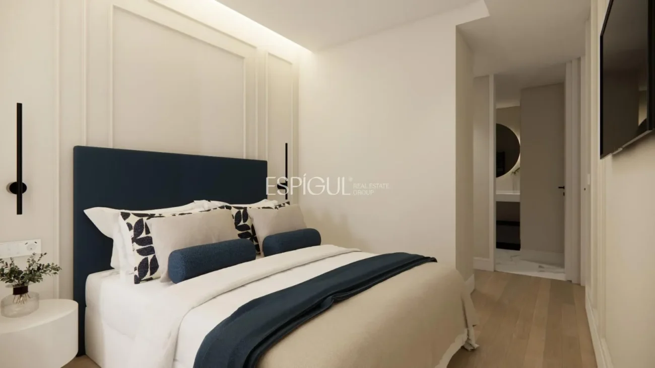 Anspruchsvolle Wohnung mit Terrasse in Castellana, Stadtteil Salamanca