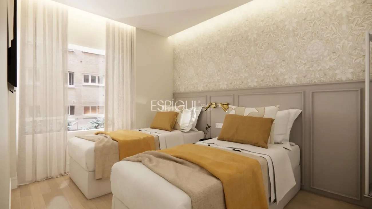Anspruchsvolle Wohnung mit Terrasse in Castellana, Stadtteil Salamanca