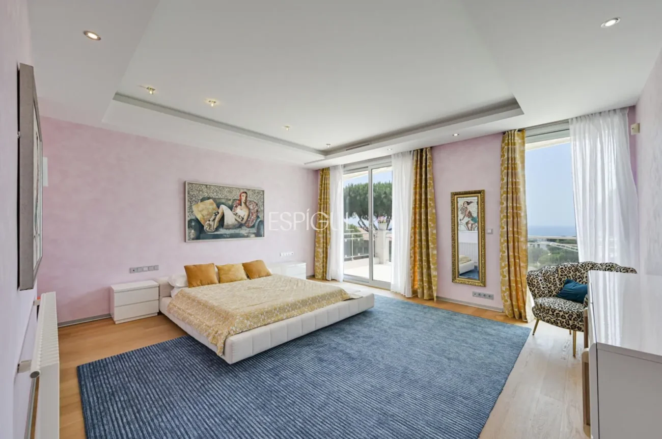 Villa de lujo con impresionantes vistas al mar en Cabrils, Maresme
