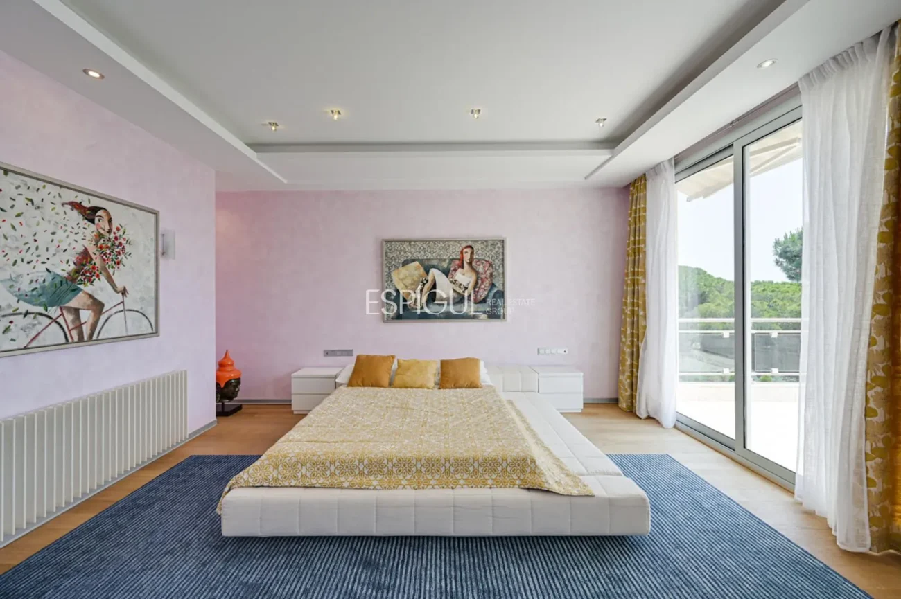 Villa de lujo con impresionantes vistas al mar en Cabrils, Maresme