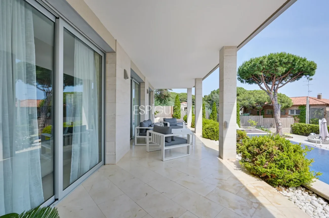 Villa de lujo con impresionantes vistas al mar en Cabrils, Maresme