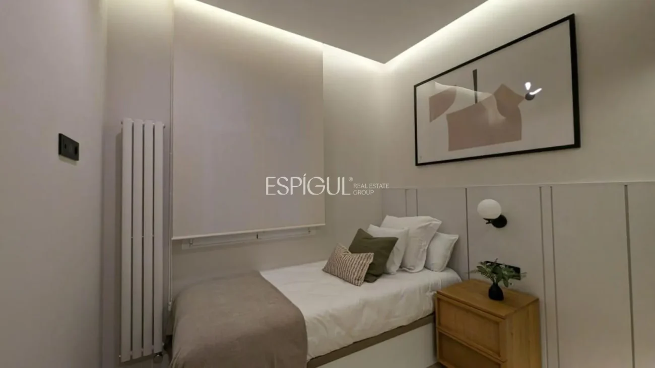 Logement rénové dans la rue Principe de Vergara, quartier de Salamanque